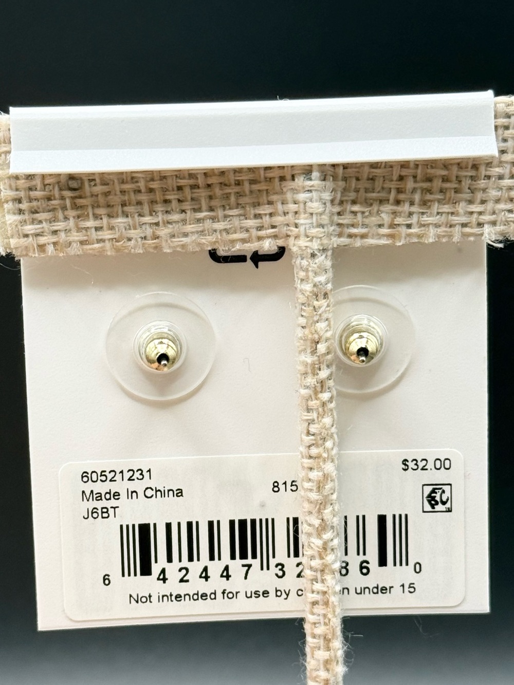 Lauren Ralph Lauren Two Tone Circle Link Drop Earrings, Silver/Gold - Picture 5 of 6